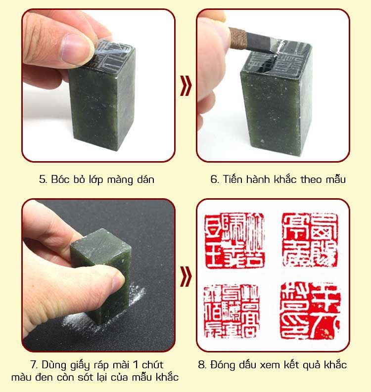 Hướng dẫn khắc triện