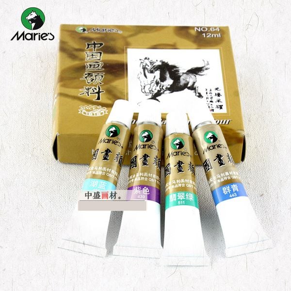 Màu vẽ tranh thủy mặc Marie