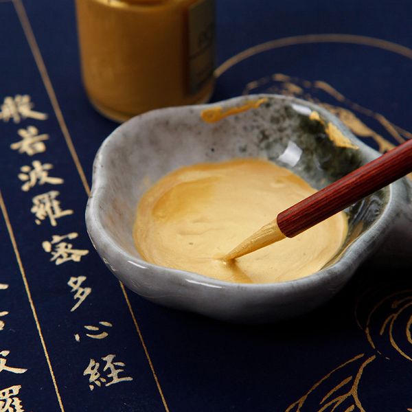 Mực màu nhũ vàng kim