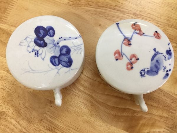 Nghiên mực đa năng sứ