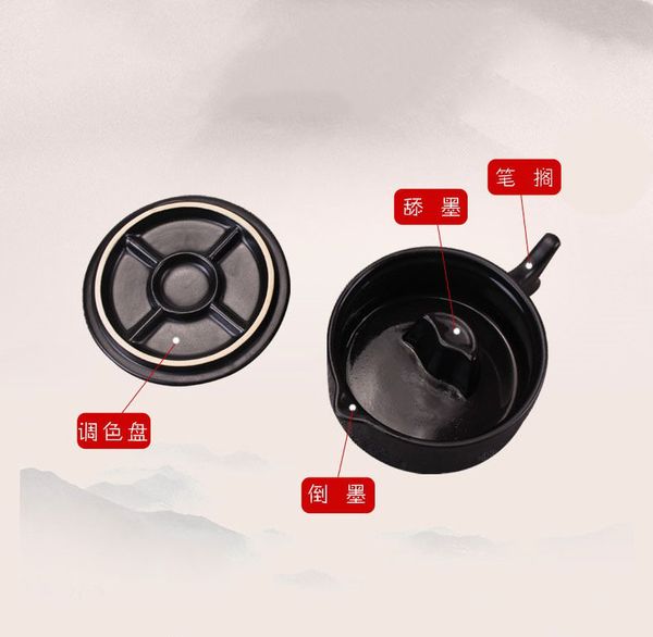 Nghiên mực đa năng sứ