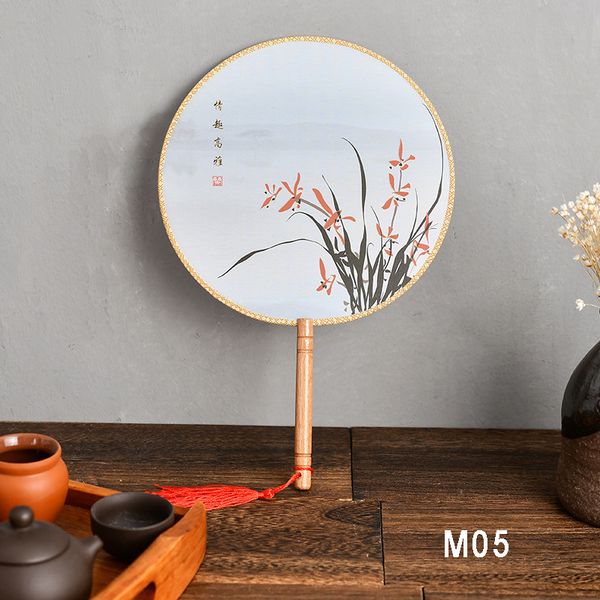 Quạt cổ phong tranh thuỷ mặc