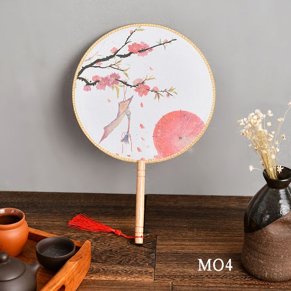 Quạt cổ phong tranh thuỷ mặc