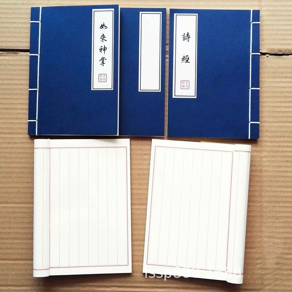 Vở tiểu khải giấy màu trắng kẻ dọc A5 - 60 trang