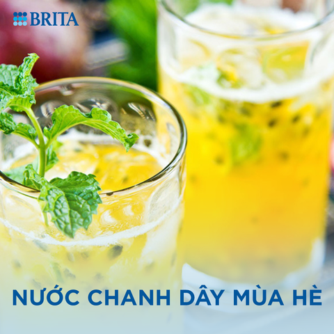 CÔNG THỨC NƯỚC GIẢI KHÁT MÙA HÈ - BÌNH LỌC NƯỚC BRITA VIỆT NAM