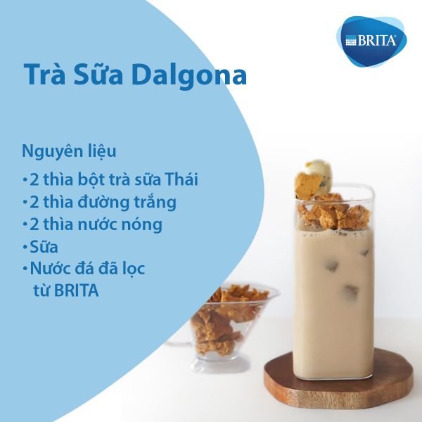 Đầu tuần tỉnh táo với cafe bọt biển dalgona đầy sáng tạo  bình lọc nước brita việt nam