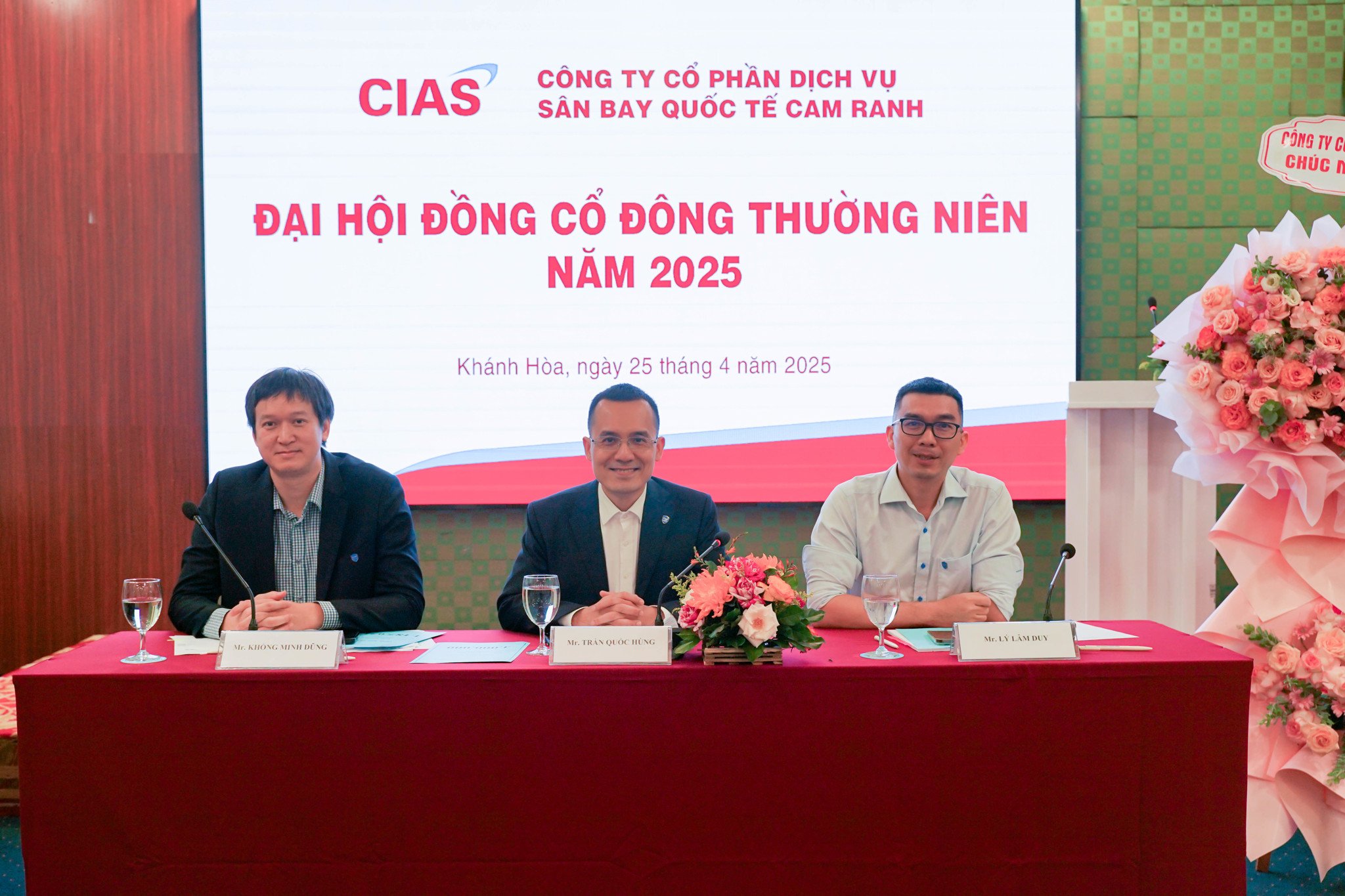 TỔ CHỨC THÀNH CÔNG CUỘC HỌP ĐẠI HỘI ĐỒNG CỔ ĐÔNG THƯỜNG NIÊN NĂM 2025