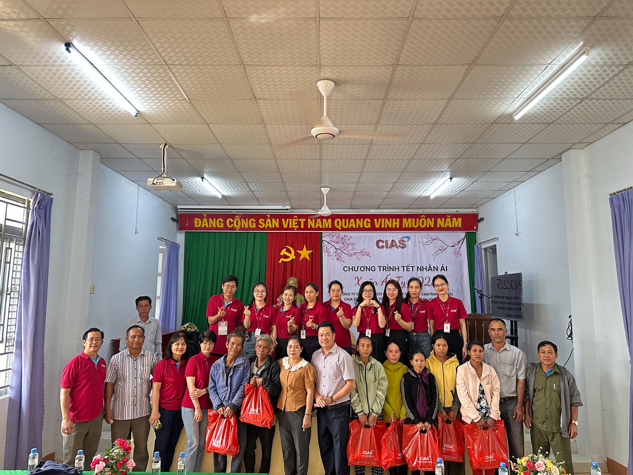 CHUYẾN ĐI ĐẦU NĂM - CHƯƠNG TRÌNH TẾT NHÂN ÁI - XUÂN ẤT TỴ 2025 TẠI XÃ CAM THỊNH TÂY, CAM RANH