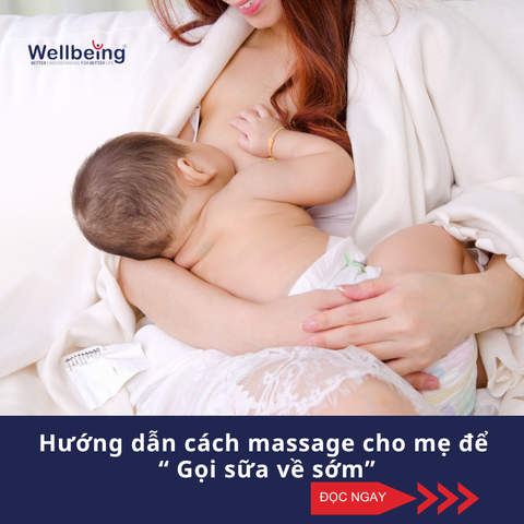 Hướng dẫn cách massage cho mẹ để “ Gọi sữa về sớm”