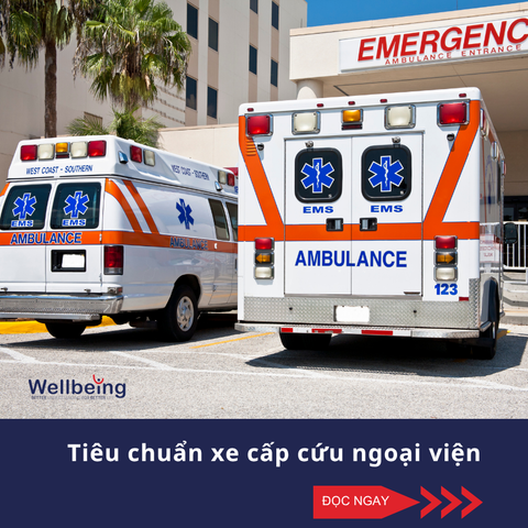 Tiêu chuẩn xe cấp cứu ngoại viện