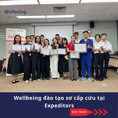 Wellbeing đào tạo sơ cấp cứu tại Expeditors