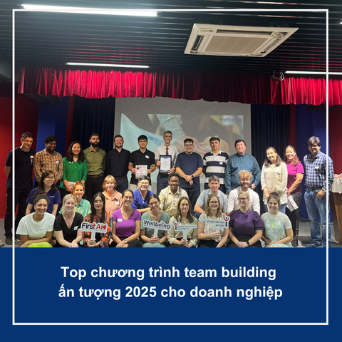 Top chương trình team building đan xen huấn luyện sơ cấp cứu ấn tượng 2024 cho doanh nghiệp