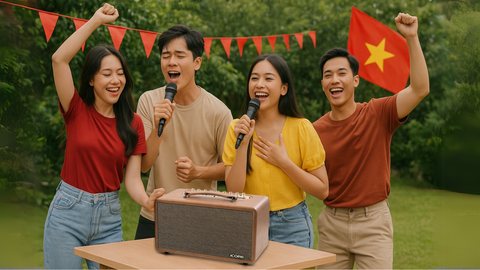 Đón Đại Lễ 30/4 Thật Rộn Ràng Với Loa Karaoke iCore P8