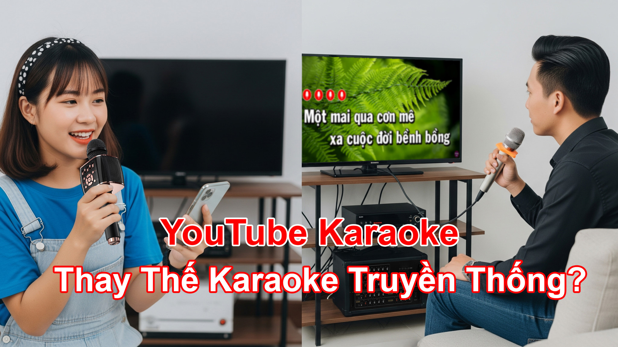 YouTube Karaoke hay Đầu Karaoke Truyền Thống: Ai Sẽ Thắng Thế?