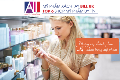 TOPIC 39: CÁC THÀNH PHẦN “ KỊ” NHAU TRONG MỸ PHẨM