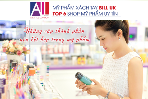 TOPIC 50 : NHỮNG CẶP THÀNH PHẦN NÊN KẾT HỢP VỚI NHAU