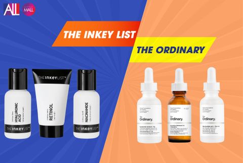 So sánh The Inkey List và The Ordinary