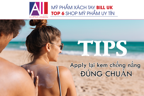 TOPIC 60: GỢI Ý APPLY KEM CHỐNG NẮNG ĐÚNG CHUẨN