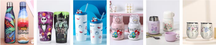 Ngành bình giữ nhiệt, ly – cốc cách nhiệt In logo và hình ảnh chất lượng cao