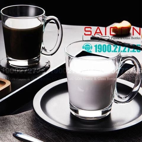 Mua ly thủy tinh có quai đẹp ở đâu chất lượng giá tốt