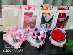 Sỉ Hoa Sáp Thành Phẩm Giá Rẻ Nhất TpHCM - Sỉ Bó Hoa Sáp Thơm