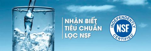 CHỨNG NHẬN NSF VÀ UPC DÀNH CHO HỆ THỐNG XỬ LÝ TRONG MÁY LỌC NƯỚC