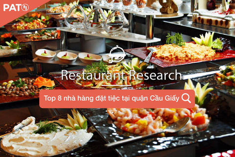 Top 7 nhà hàng đặt tiệc tại quận Cầu Giấy