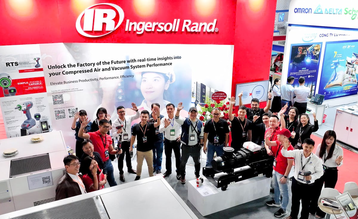 Unicom JSC - Ingersoll Rand USA tại triển lãm VIMF Bắc Ninh 2024