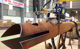 Video máy NC cắt tạo biên dạng trên thân ống TAG-PIPE