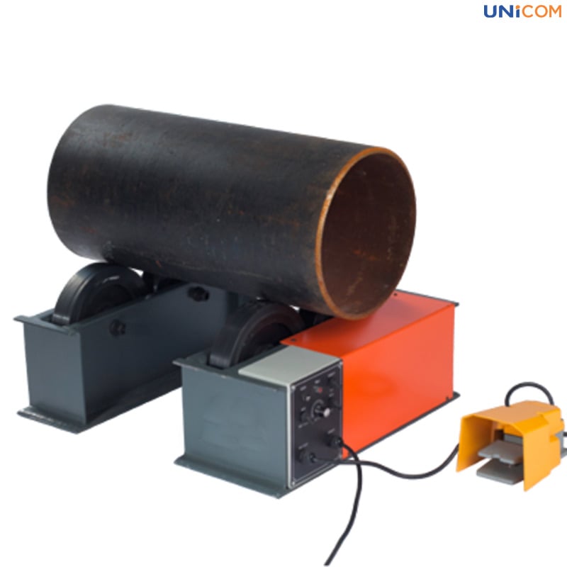 Giá đỡ con lăn quay ống thép tải trọng 1 tấn UNI-CL1000