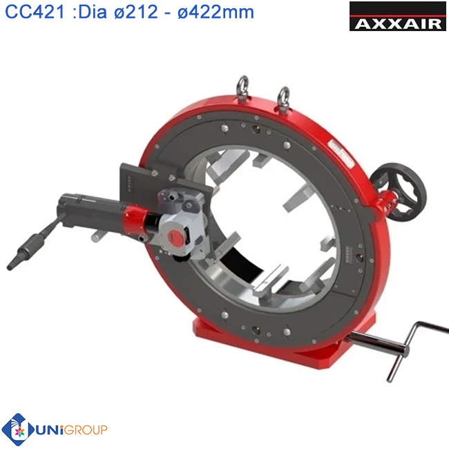 Máy cắt ống inox mỏng Orbital Axxair CC421