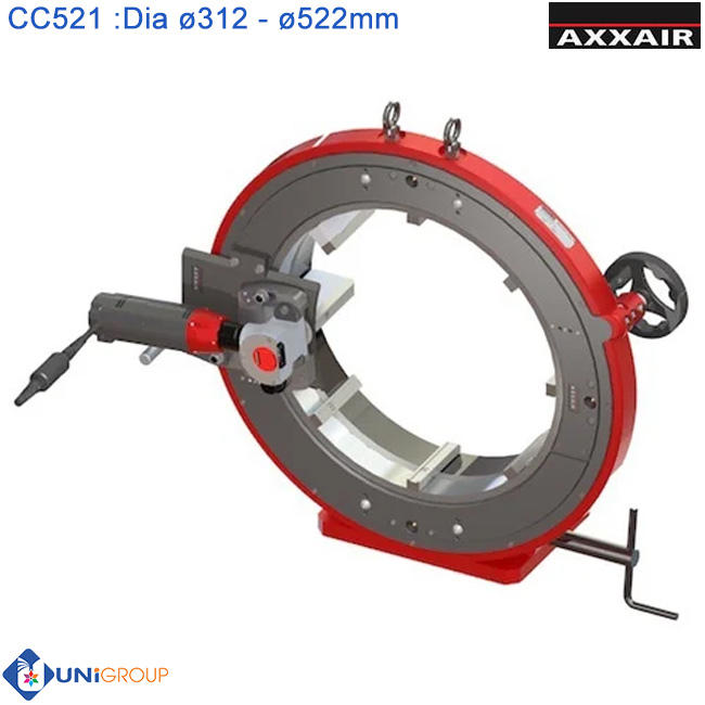 Máy cắt ống inox mỏng Orbital Axxair CC521