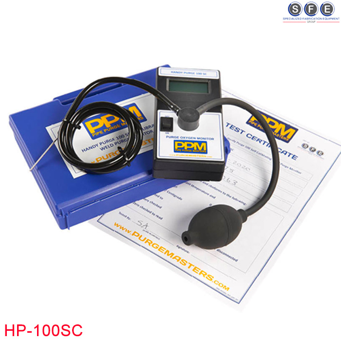 Máy đo dư lượng khí Oxy trong hàn ống Inox model HP100SC PPM - thông số kỹ thuật