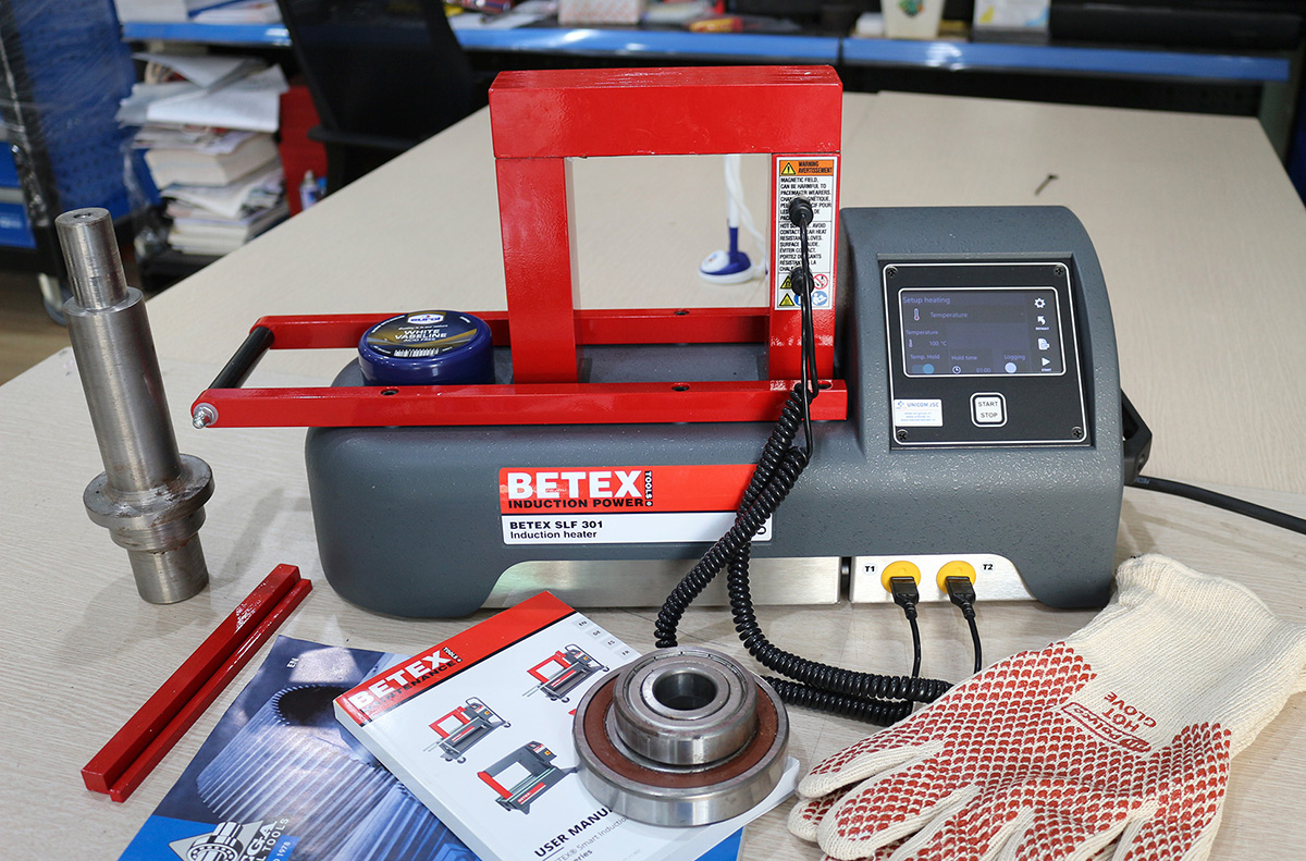 máy gia nhiệt vòng bi bạc đạn SLF 301 Betex 4 chế độ gia nhiệt