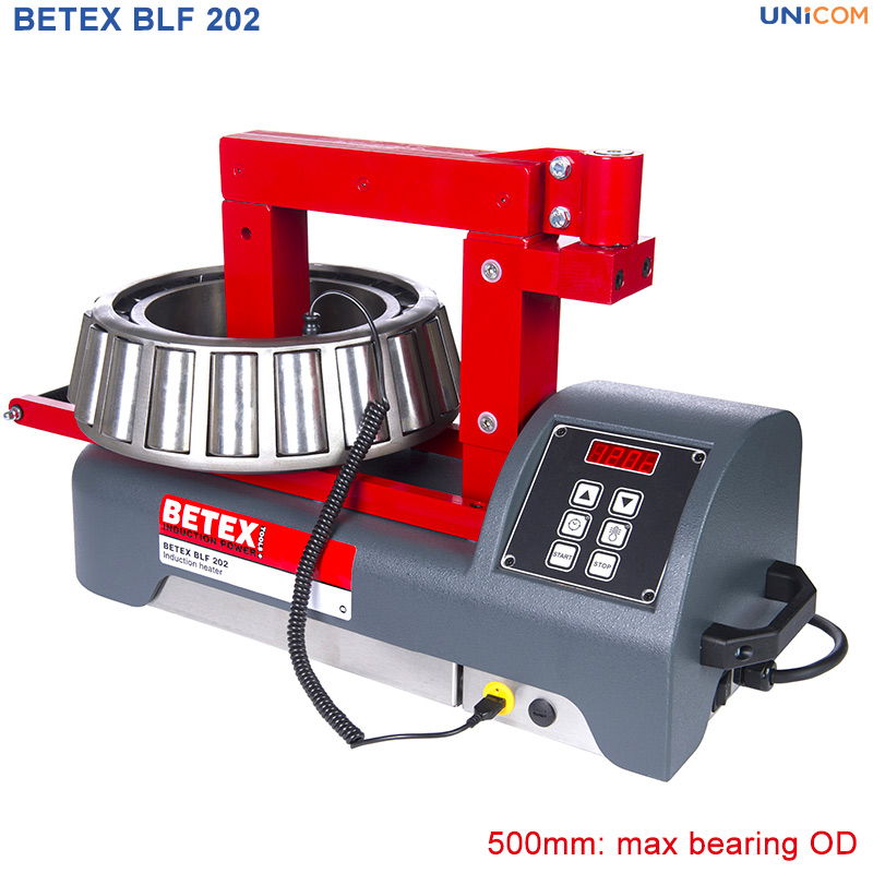 unicom jsc phân phối máy gia nhiệt vòng bi OD max 500 BETEX BLF 202