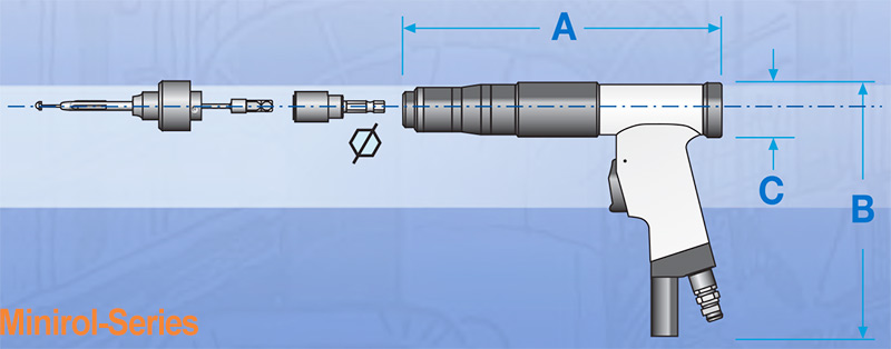 máy nong ống trao đổi nhiệt minirol-1100