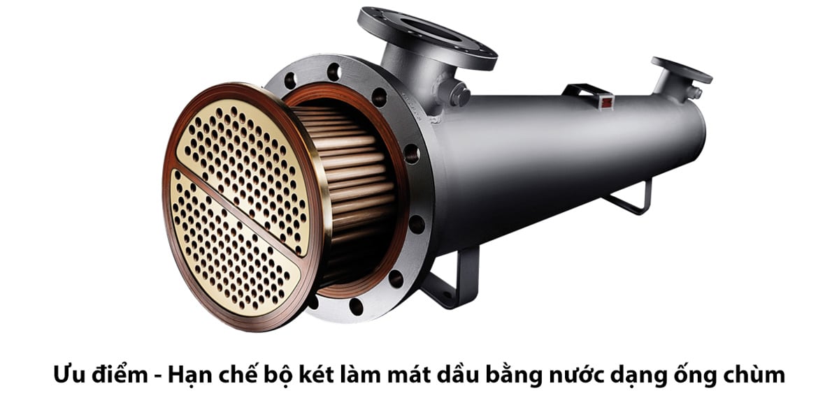 Ưu điểm - Hạn chế bộ két làm mát dầu bằng nước dạng ống