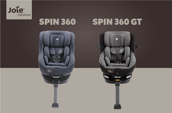 So sánh ghế ngồi ô tô trẻ em Spin 360 GT Signature và Spin 360 Signature