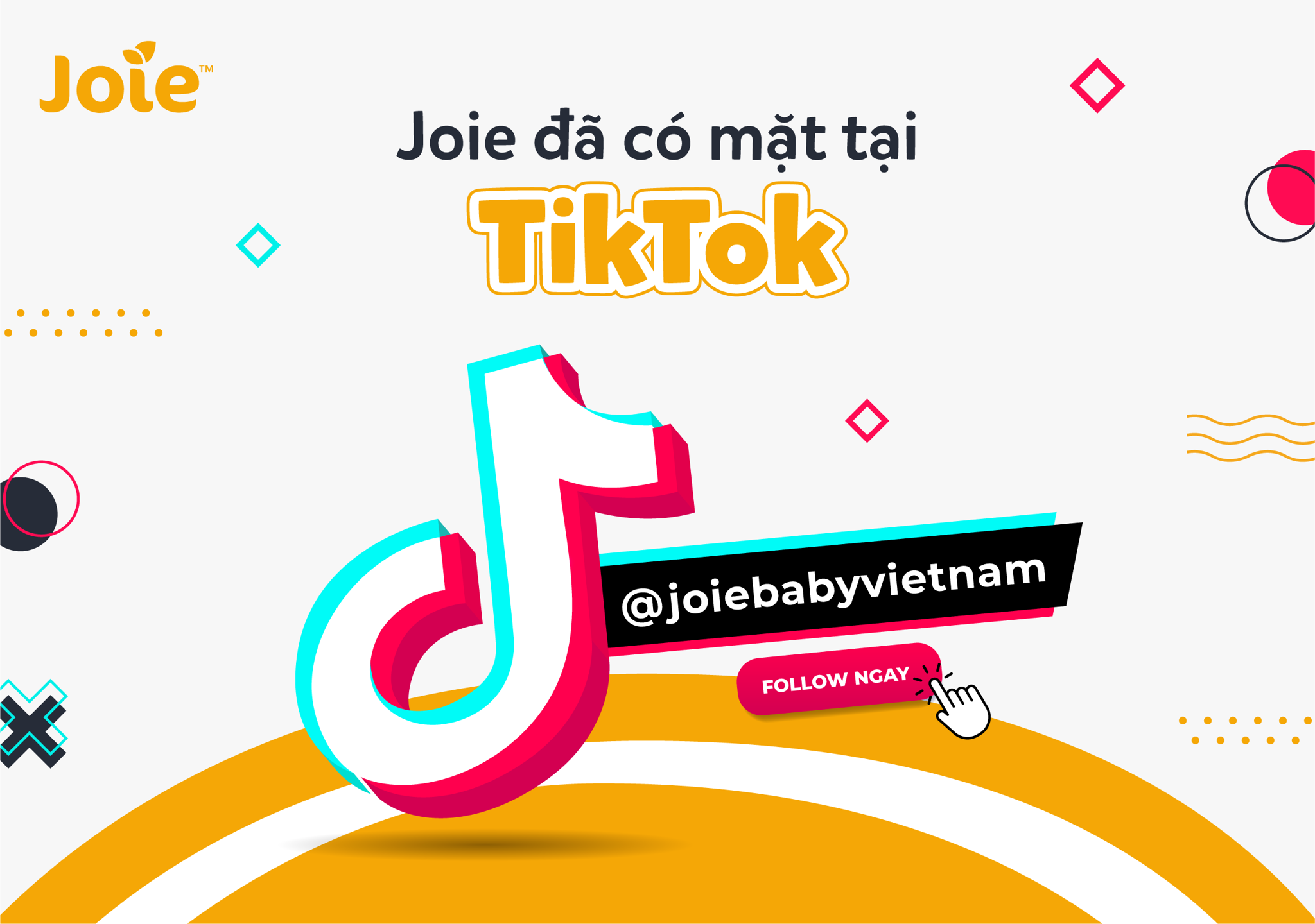 Joie Baby Việt Nam chính thức có mặt tại TikTok