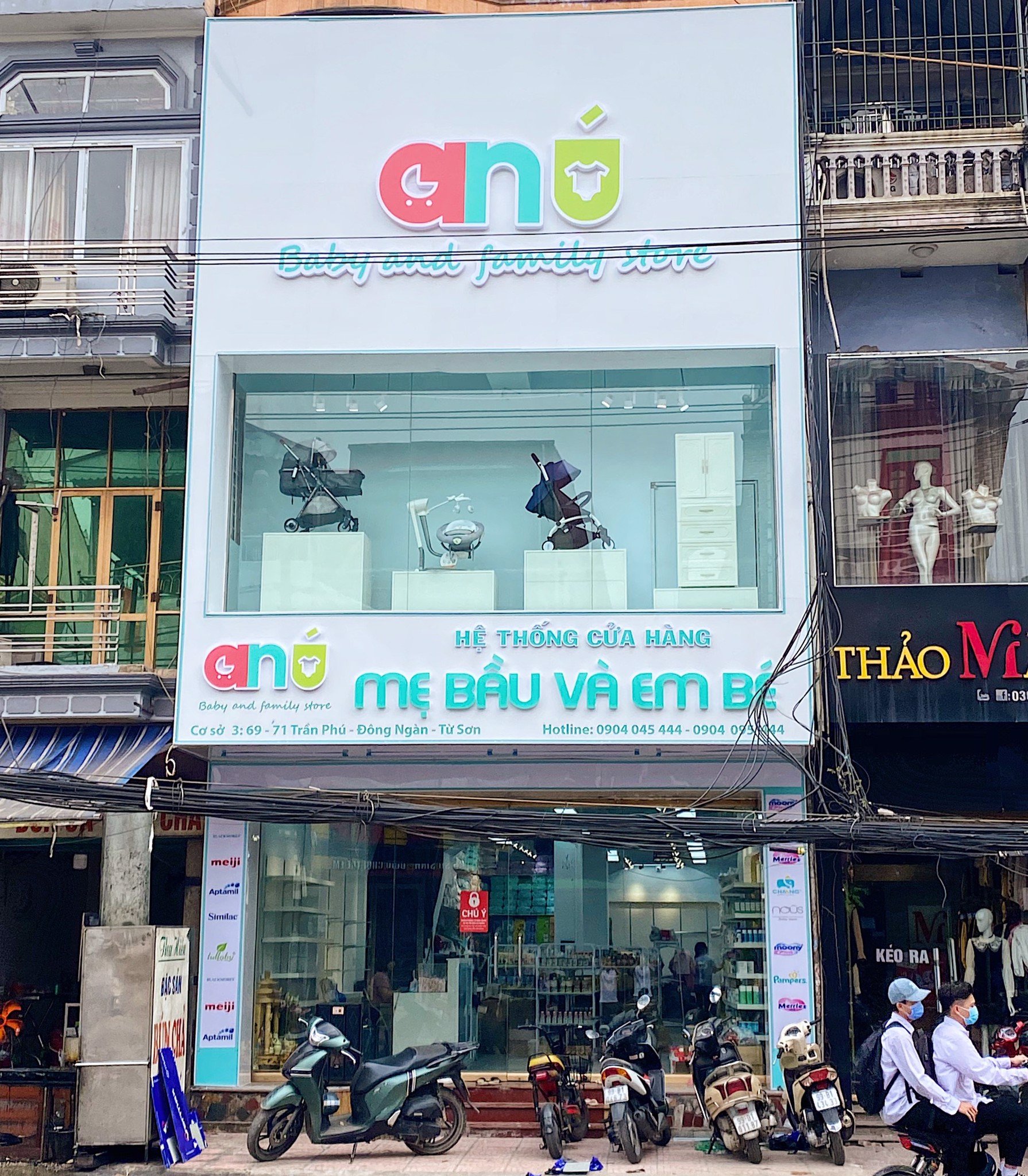 An Ú Shop 69 - 71 Trần Phú, phường Đông Ngàn, Thị xã Từ Sơn, Tỉnh Bắc Ninh 0904.045.444 - 0904.095.444