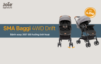 Sma baggi 4WD drift - Xe đẩy có bánh xoay 360°