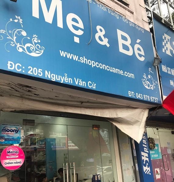 Shop Con của Mẹ 205 Nguyễn Văn Cừ, Long Biên, Hà Nội
