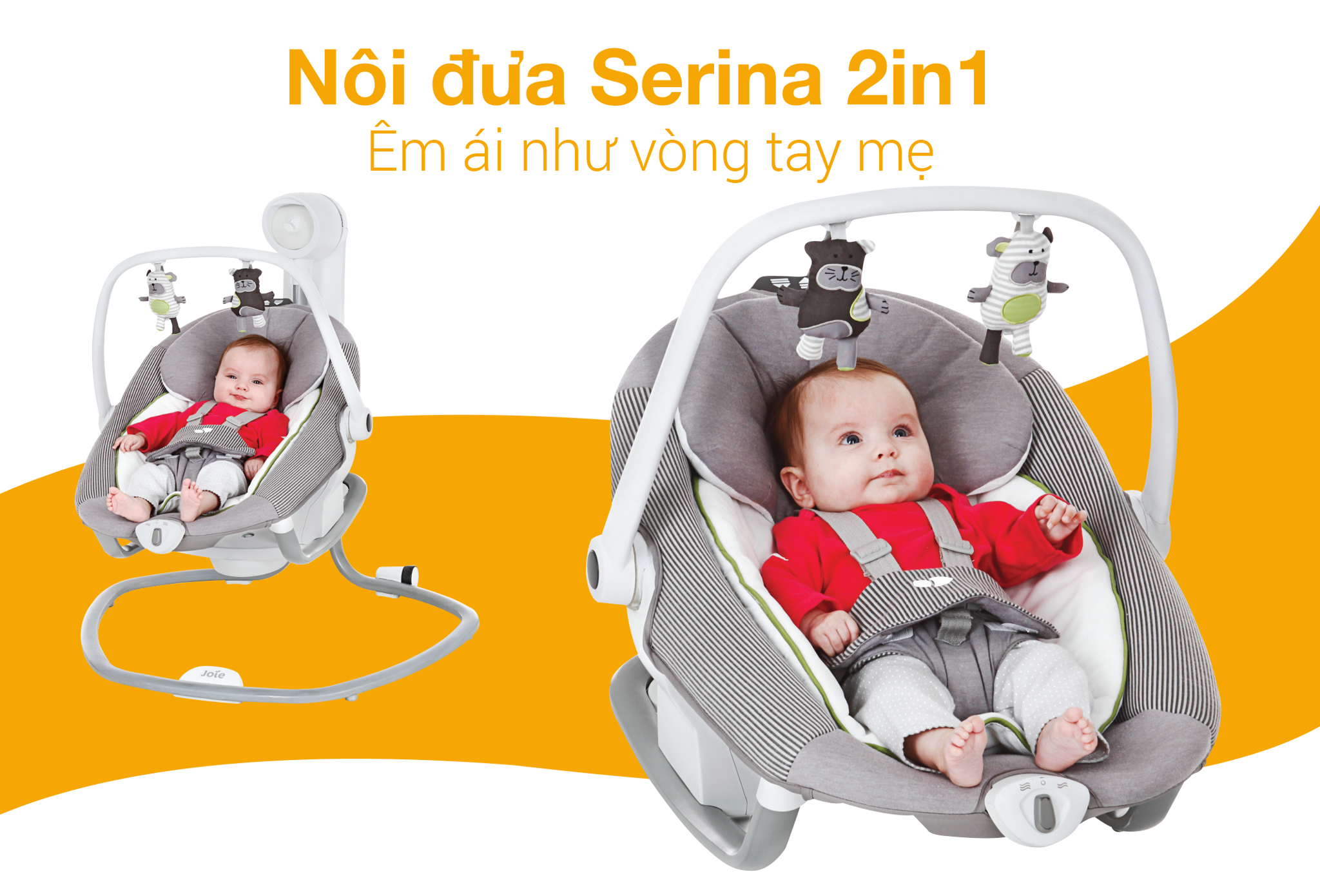 REVIEW NÔI ĐƯA JOIE SERINA 2IN1 TỪ CÁC BÀ MẸ UK (PHẦN 1)