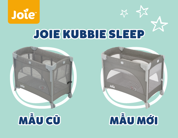 Joie Kubbie Sleep đã cập nhật phiên bản mới, phụ huynh biết chưa?