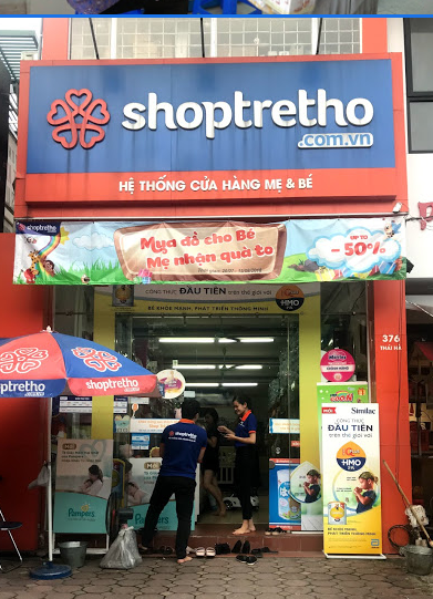 Shop Trẻ Thơ số 376 Thái Hà, Phường Trung Liệt, Quận Đống Đa