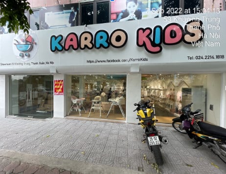 Karro kids 59 Phố Khương Trung, Phường Khương Trung, Thanh Xuân, Hà Nội 0947250260