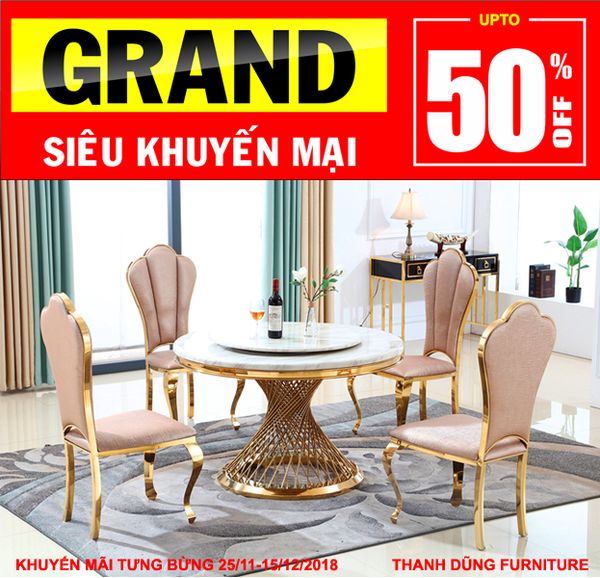 Siêu Khuyến Mãi - Tri Ân Khách Hàng Nội Thất Thanh Dũng
