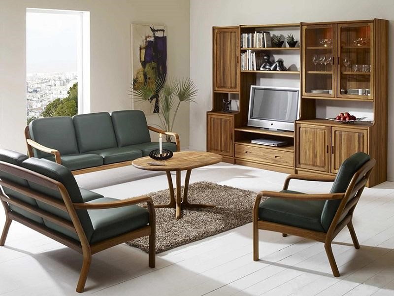 sofa gỗ hiện đại