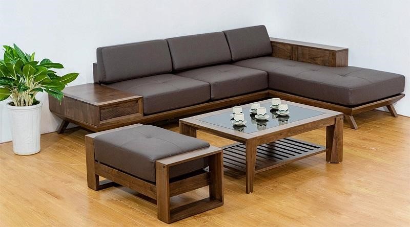 sofa gỗ hiện đại