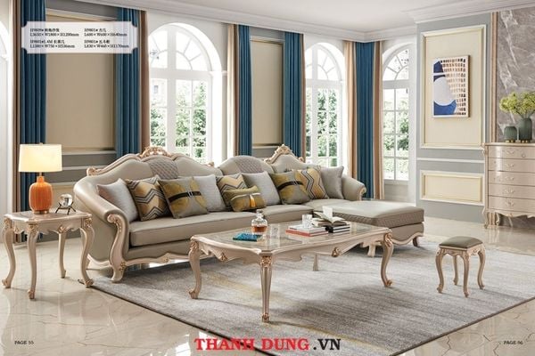 sofa tân cổ điển